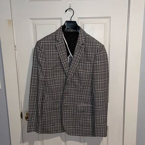 EXPRESS MENS PLAID BLAZER
